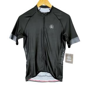 Zoca Cycling Jersey Top Women's Large Full Zip Albatross Race Cut Biking NWT